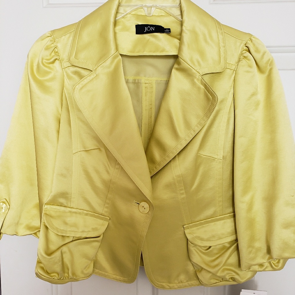 Teri Jon, short dress jacket